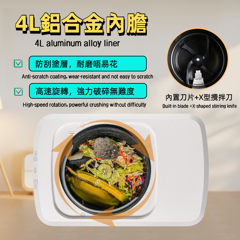 CATPAK「智能堆肥機」貓砂+廚餘→有機肥｜廚餘機｜4小時變花肥｜一機搞掂｜玻璃頂監控×自動清潔功能｜香港首創